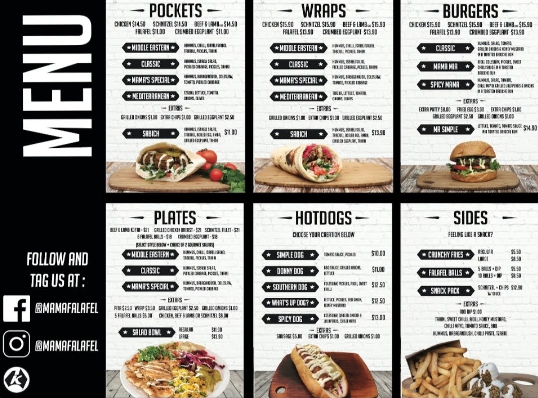 Menu Mama Falafel & Grill-4